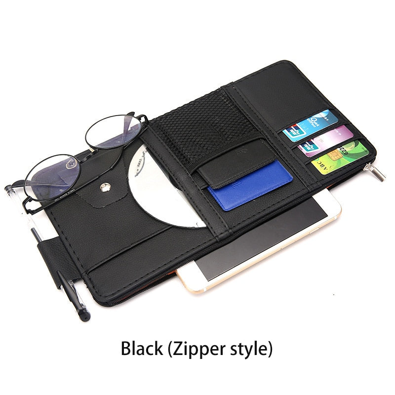 Car Sun Visor Organizer – Multi-Purpose Storage Holder