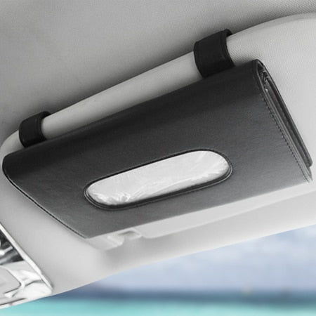 Car Tissue Box Holder – Sun Visor & Interior Organizer