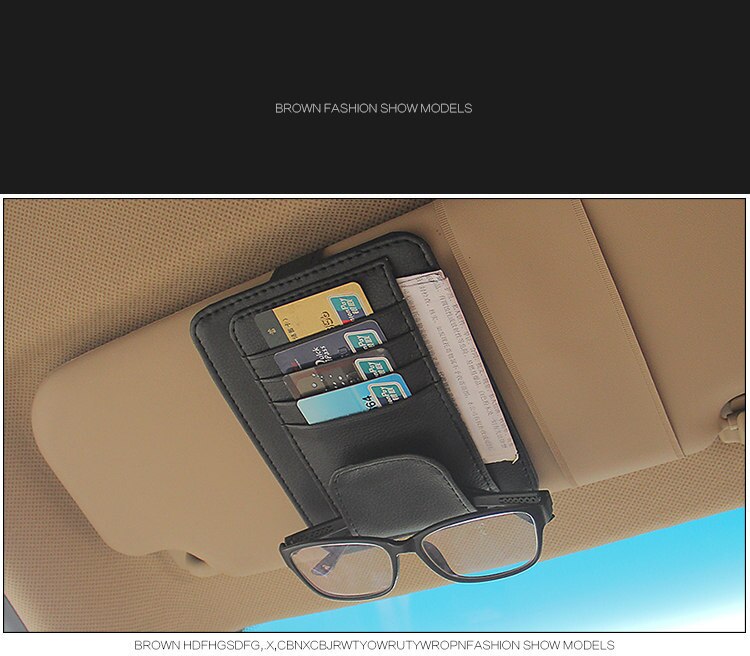 Car Sun Visor Organizer – Multi-Purpose Storage Holder