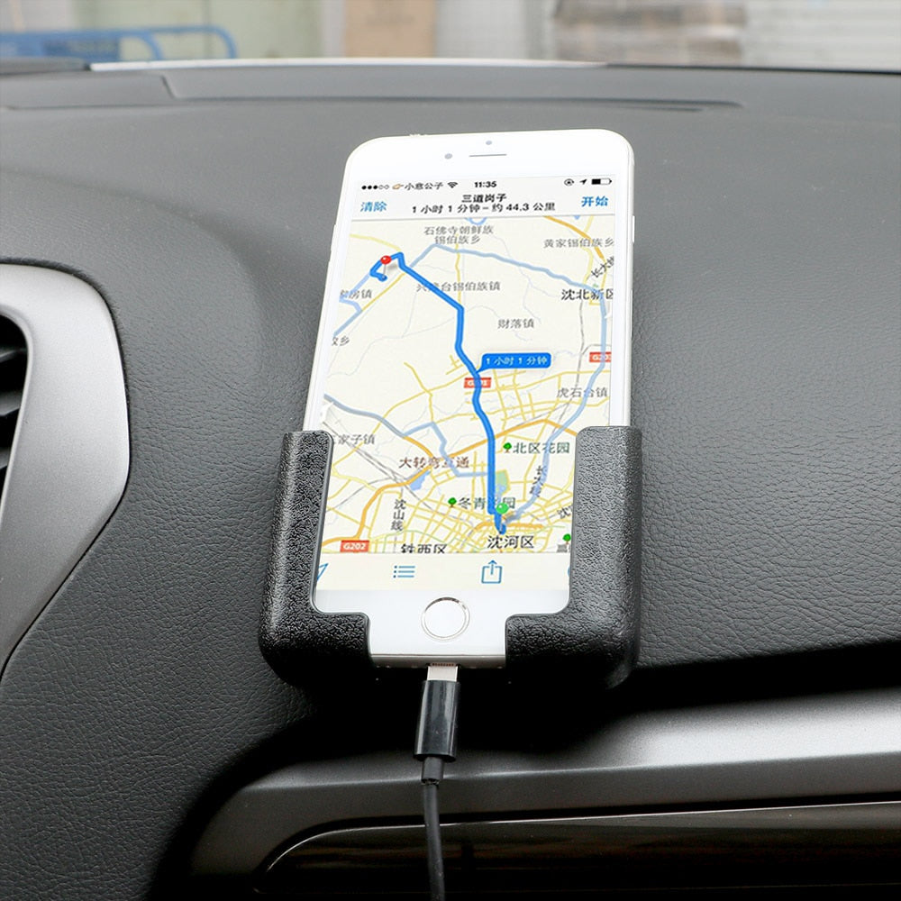 Universal Leather Car Headrest Tablet/iPad Holder